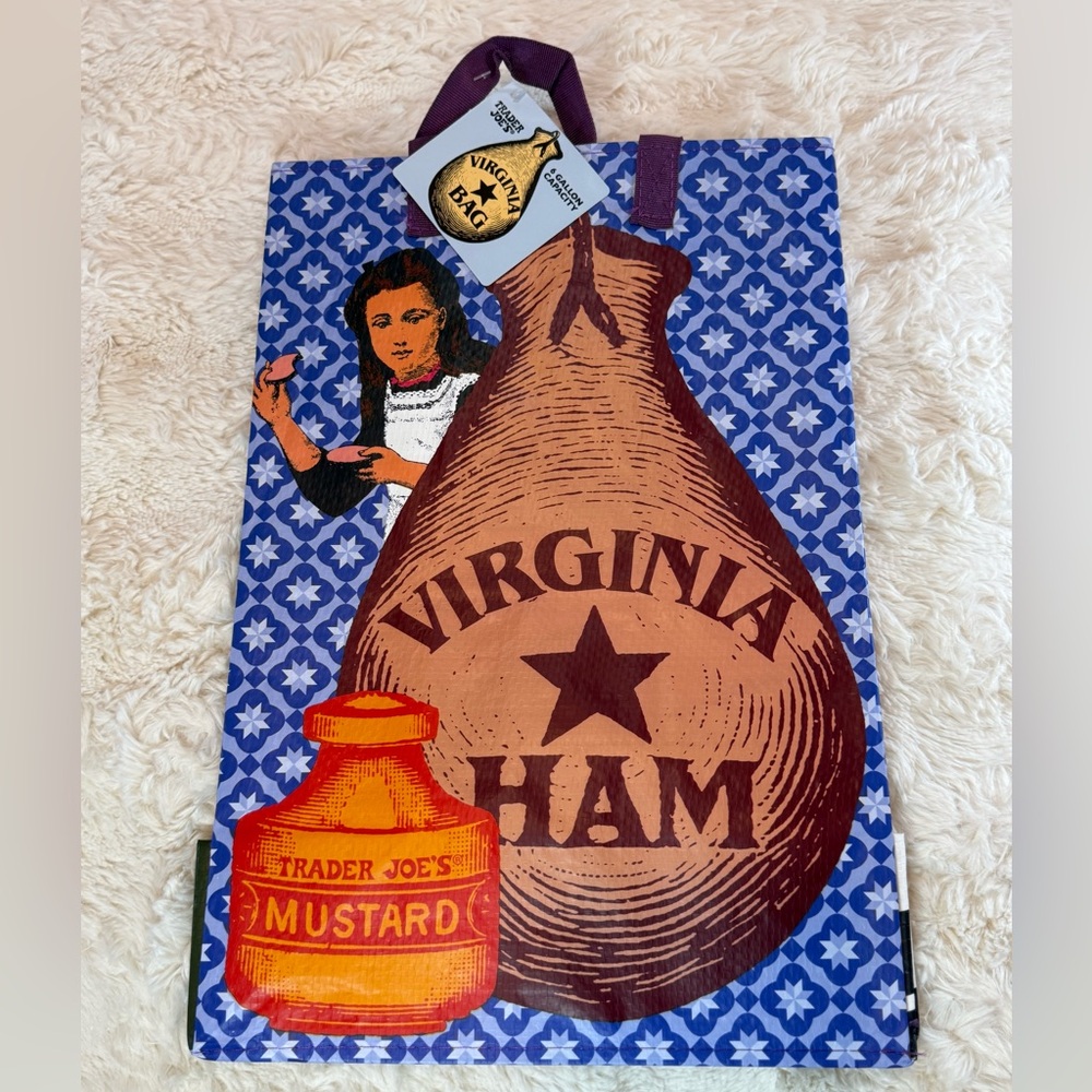 Trader Joe’s VIRGINIA bag COLLECTIBLE- Limited Edition: NWT